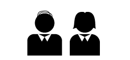icon representing senior civil servants