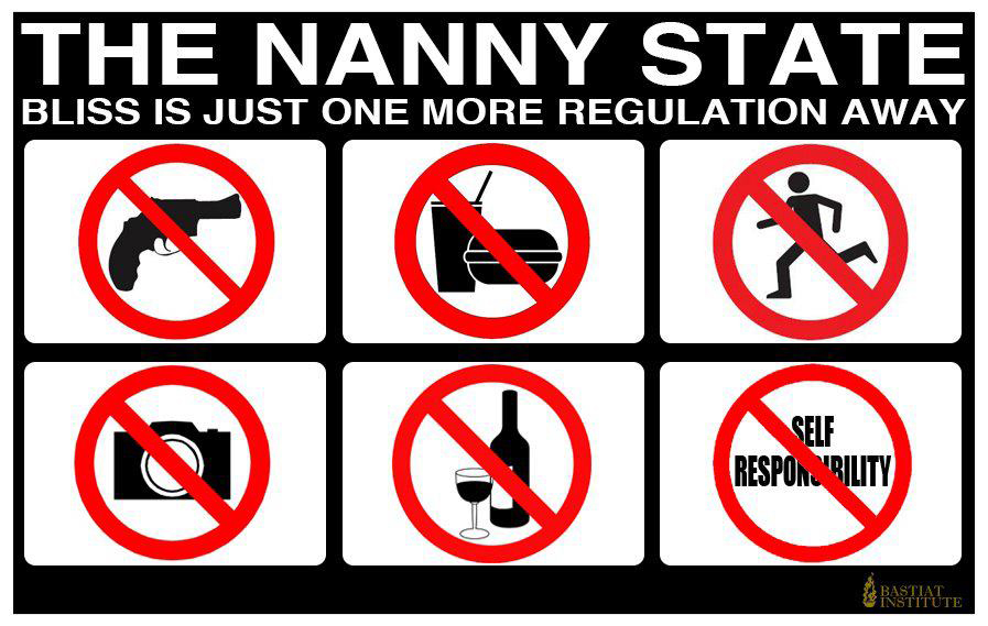 The Nanny State: Bliss is just one more regulation away